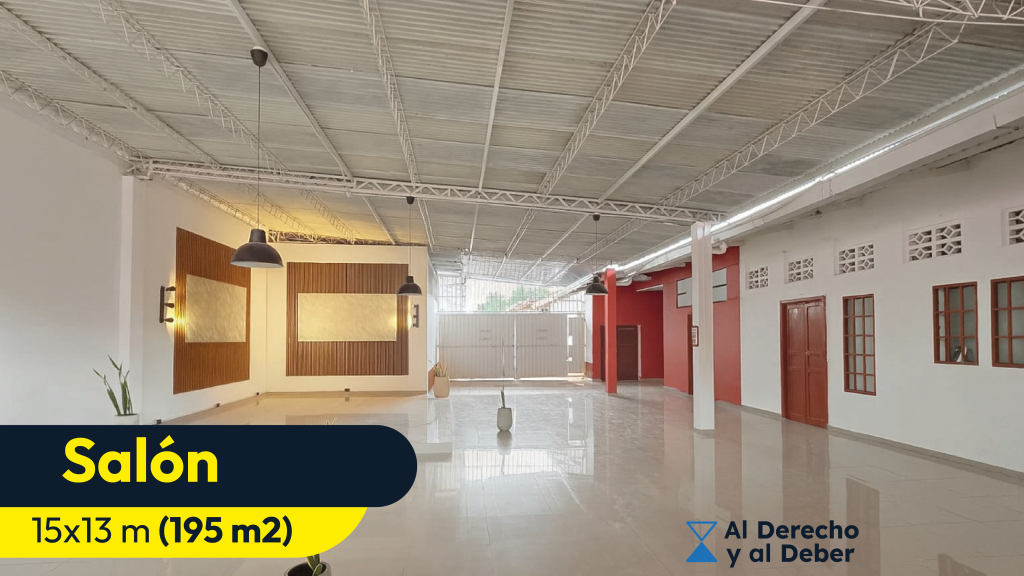 Arriendo local en el parque de tocaima salon principal vista 1