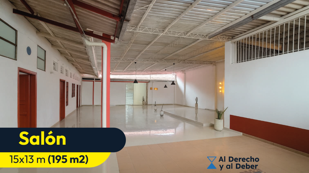 Arriendo local en el parque de tocaima salon principal vista 2