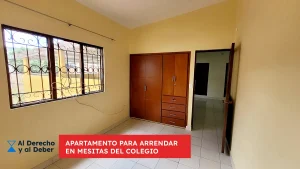 Apartamento para arrendar en mesitas del colegiocundinamarca habitación 2 vista general