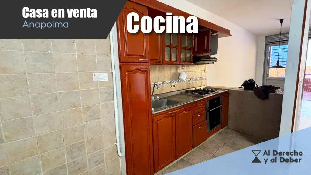 casa en venta en el-centro de anapoima cocina