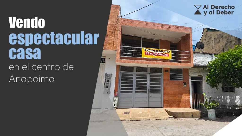 casa en venta en el-centro de anapoima fachada