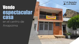 casa en venta en el-centro de anapoima fachada