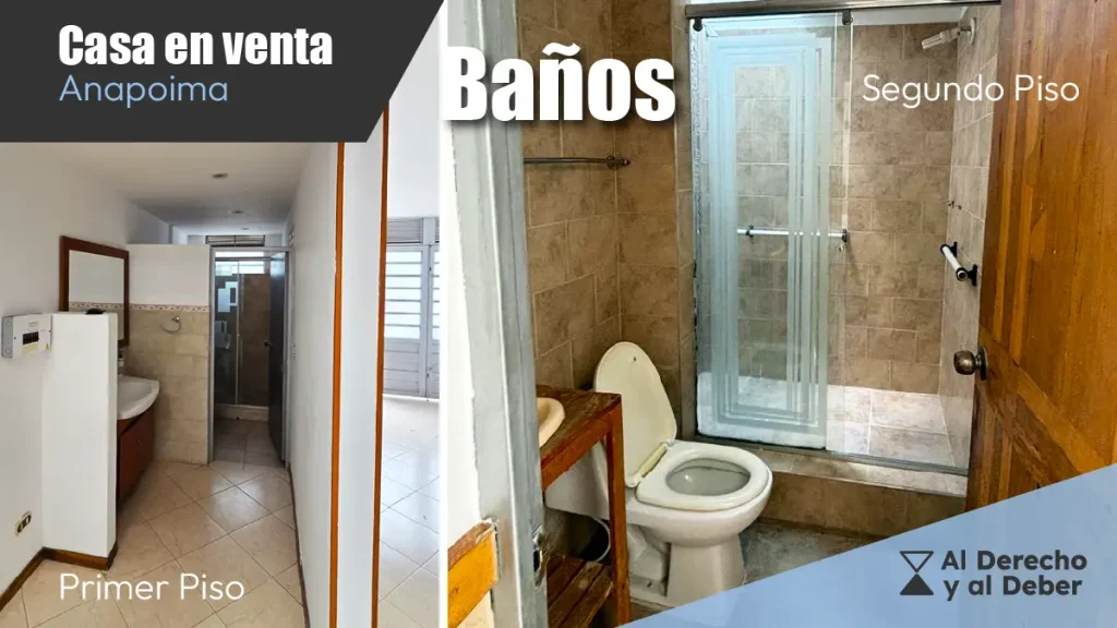 casa en venta en el-centro de anapoima baños